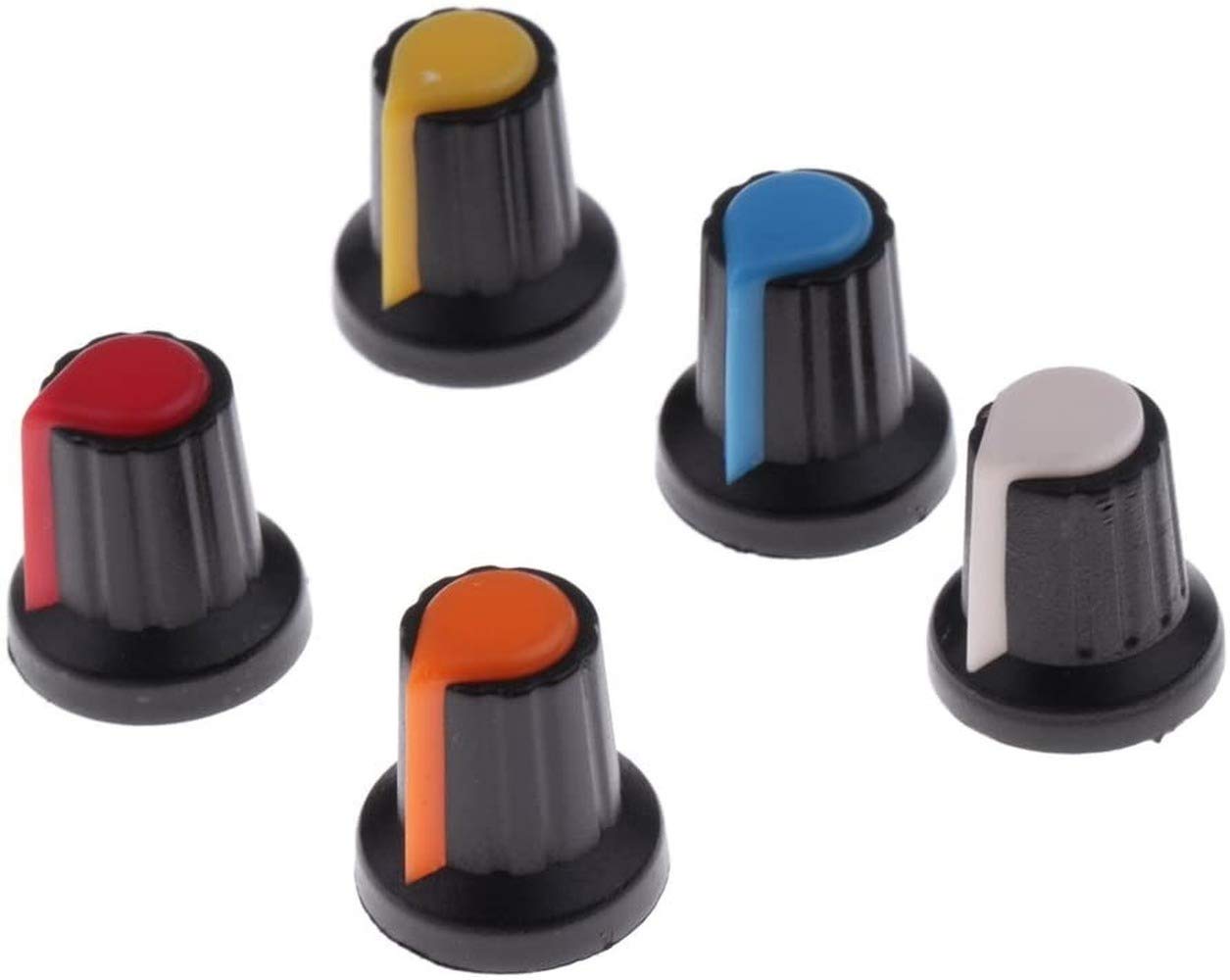 Sourcing Map Drehknöpfe 10 Stück - Für 6mm Potentiometer