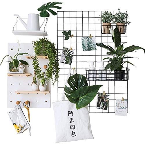 Iron Square Shape Hanging Grid Frame For Home Decoration, Wall, Photog, Collage Photo, Key, As Per Your Requirement (Black), Steel 1Pcs(30By30), 30 x 30 inch