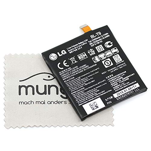 Mungoo - Batería para LG Original BL-T9 EAC62078701 para LG Nexus 5...