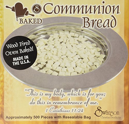 Baked Bread Square Communion Bread Approximately 500pack Swanson Christian Products