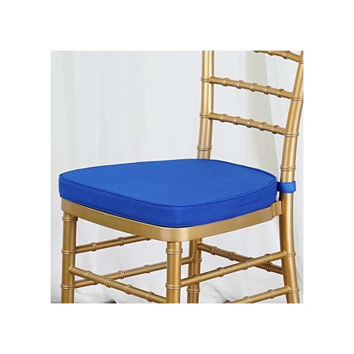 Buy Efavormart Royal Blue Chiavari Chair Cushion Chair Pad with