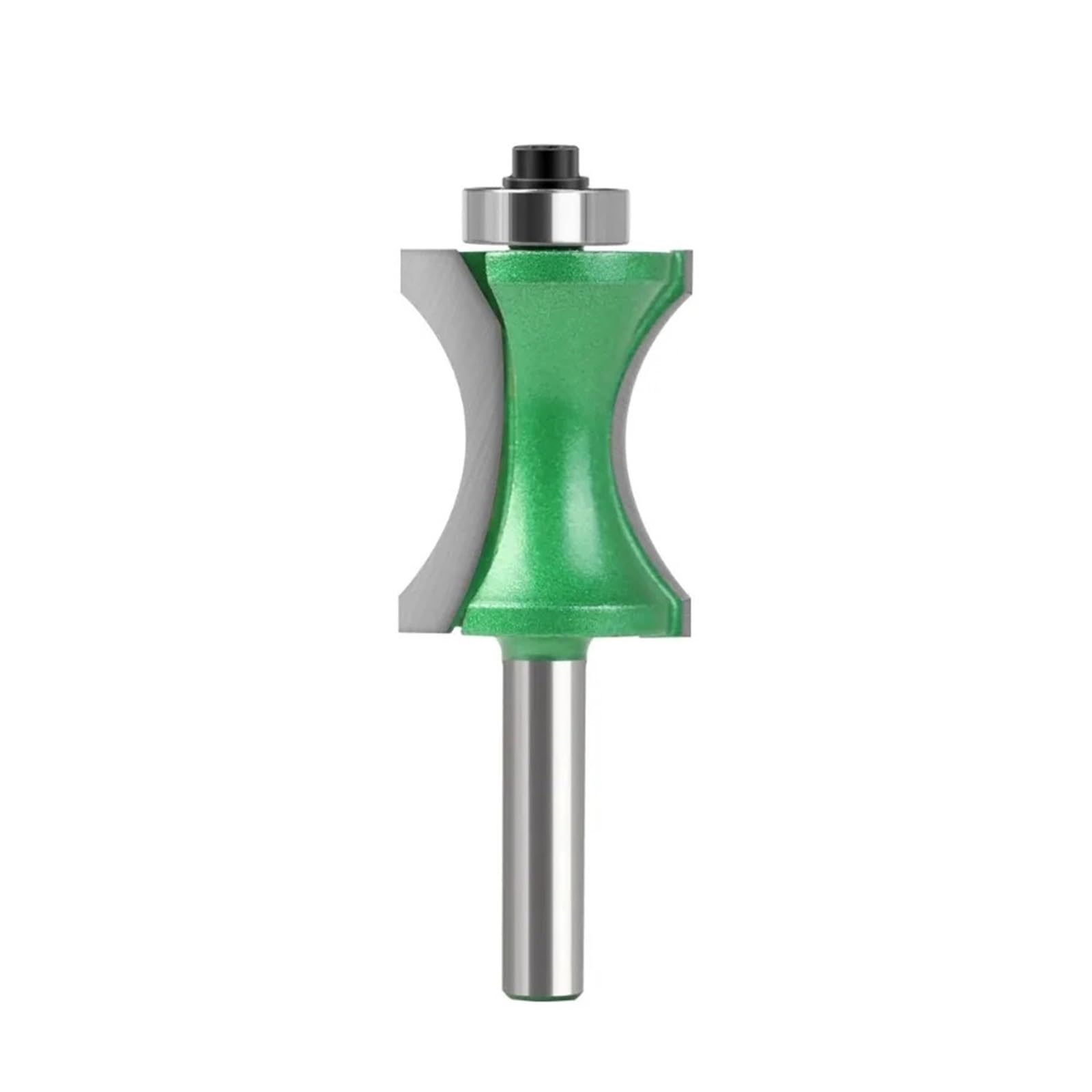 1/4 Sztuk 8mm Shank Półokrągły Bit Wypukłe Krawędzie Do Drewna Frez Trzpieniowy Narzędzie Obróbki Przemysłowy(8mmX16mm)