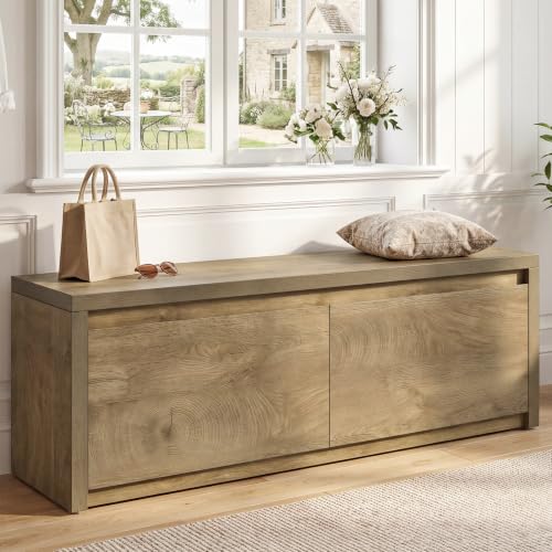 47" Wooden Entryway Storage