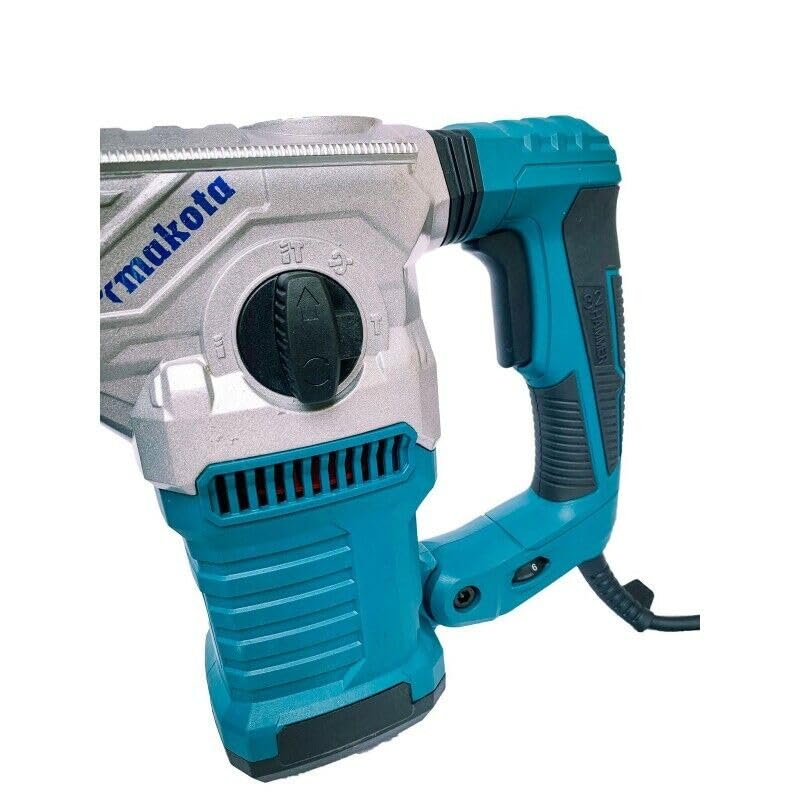 TRAPANO SCALPELLATORE MARTELLO DEMOLITORE 2000W 32MM TASSELLATORE 8 ACCESSORI