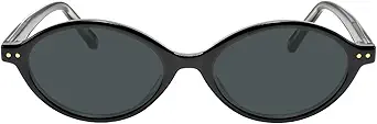 TIJN Olisa Retro Oval Sunglasses for Women Men,Polarized UV Protection Shades,Stylish Frame Sun Glasses,2025 Trendy Sunnies
