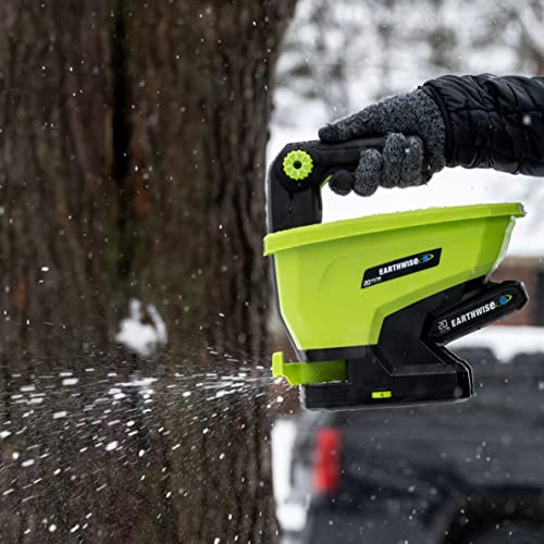 Earthwise Sp001 20-Volt Cordless Electric Handheld Fertilizer Seed Garden Spreader (Tool Only) #TOP5