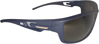 SCHWEIZER FS4 Polarized Sunglasses - Dark Blue Frames Dark Brown Tint