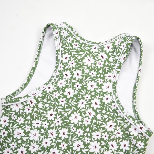 Image of JerrisApparel Little Girls' Summer Two Piece Boyshort Tankini Kids Swimsuit