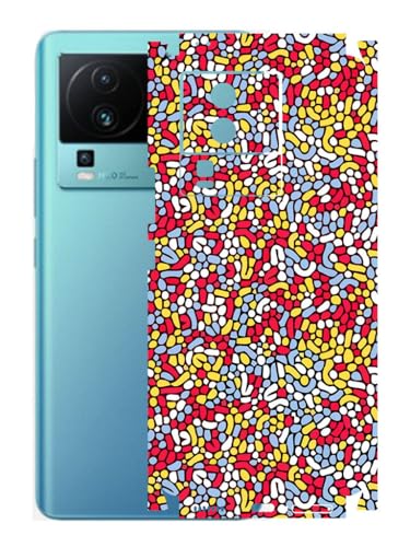 Image of AtOdds - VIVO IQOO NEO 7 PRO (5G) Mobile Back Skin Sticker - Lamination - Rear Screen Guard Protector Film Wrap (Coverage - Back+Camera+Sides) (Design - Beans)