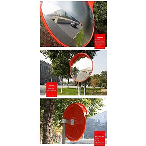 Rétroviseur d'angle mort extérieur miroir sphérique de sécurité grand angle 30cm - 5