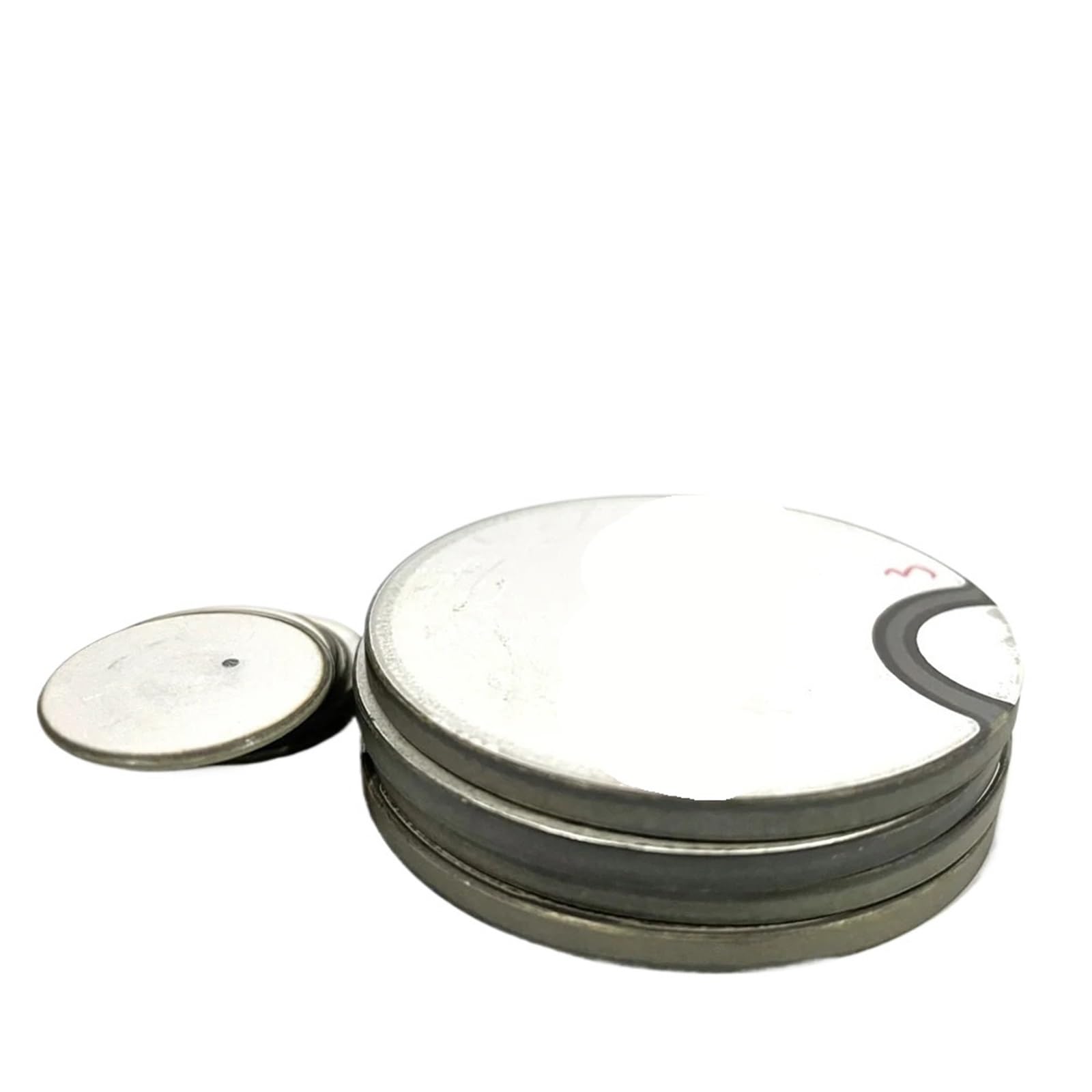 16 * 1 mm Element ultradźwiękowy Piezoelektryczny dysk ceramiczny 2000 kHz czujnik piezoelektryczny