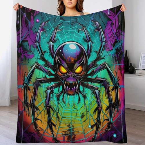 Flannel blanket araignée en impression 3D haute qualité premium - 2