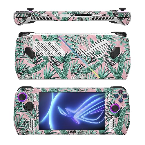 Image of MightySkins Carbon Fiber Skin Compatible with Asus ROG Ally - Two Tone Tropical | Protective, Durable Textured Carbon Fiber Finish | Easy to Apply