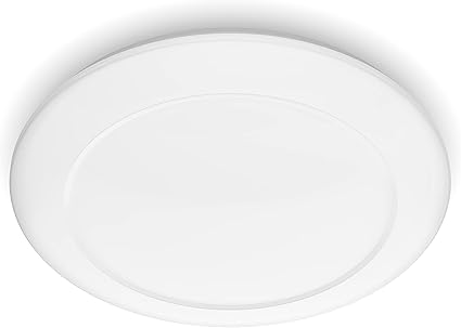 Philips Philips Cinnabar LED-plafondlamp - Wit - Warmwit licht - 17 W - Geïntegreerde LED-lamp - Energiezuinig - Lange levensduur