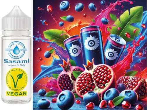Arôme Energy Drink Blueberry Pomegranate Acai e-liquide DIY Sasami 100 ml liquide Vegan