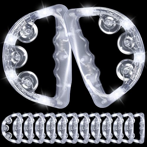 Tambourin lumineux à LED pour l'animation de mariage et concerts en soirée