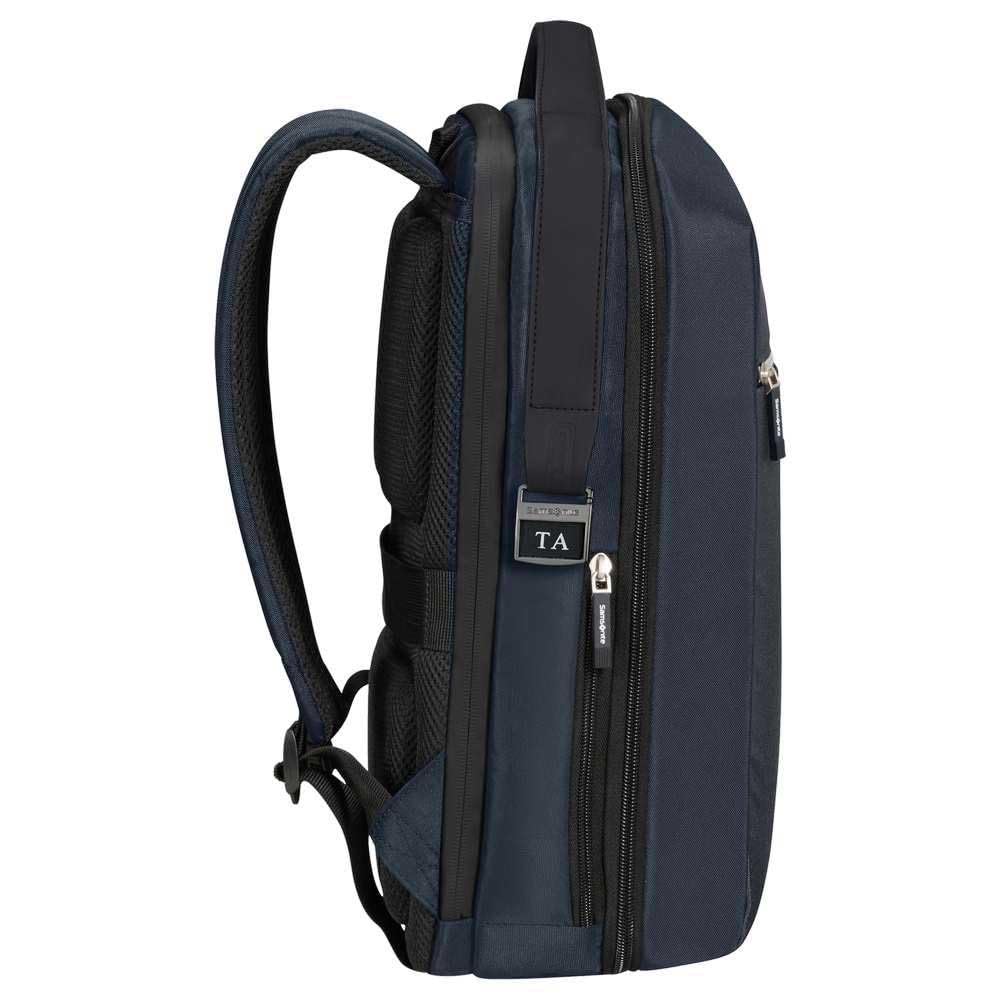 Samsonite Litepoint - Plecak na Laptopa 14.1" (40.5 cm) – Plecak Business & Szkolny z Inteligentnymi Funkcjami, Ergonomiczny, Praktyczna Organizacja - 16L - Niebieski (Blue)