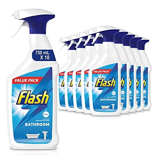 Can you put a pressure washer in a toilet Flash Bathroom Cleaner Spray 750ml