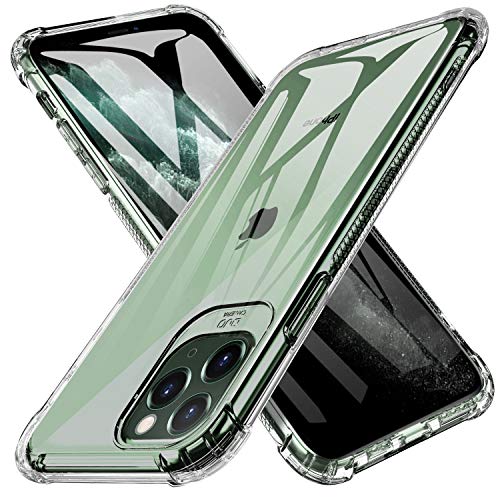 iBetter para Funda iPhone 11 Pro Funda, TPU con Superficie Mate Silicona Fundas para iPhone 11 Pro 2019 5,8 Smartphone.Transparente