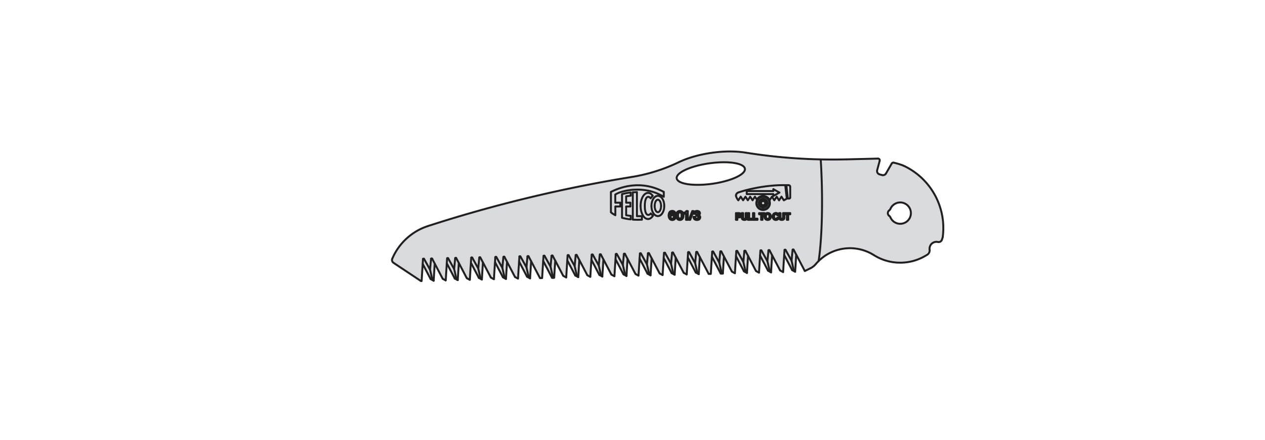 FELCO 601/3 Lame de rechange pour modèle 601