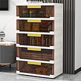 WKY Zapatero Plastico Transparente Y Visible,Mueble Zapatero Estrecho Gran Capacidad Y Gran Capacidad De Carga,Zapatero Estrecho Blanco Movimiento con Ruedas(Color:B)