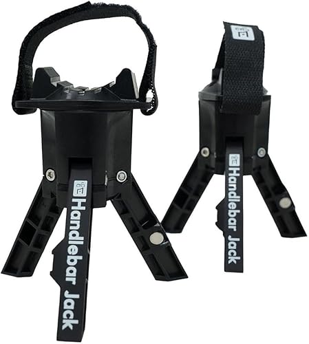 Miniatura 3 de The Original Handlebar Jack Soporte de reparación portátil V3 Fabricado en los Estados Unidos Desplazamiento de tierra de 3.7 pulgadas, para