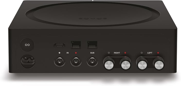 Sonos Amp - The Versatile Amplifier for Powering All Your Entertainment - Black