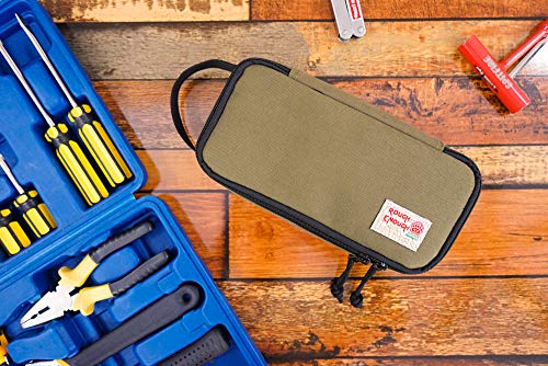 Rough Enough Small Tool Bag Cable Organiser Travel Pouch Accessories Portable Electricians Equipment Storage Box Large Pencil Case with Strap Handle 7 Rough Enough Small Tool Bag Cable Organiser Travel Pouch Accessories Portable Electricians Equipment Storage Box Large Pencil Case with Strap Handle - Image 7