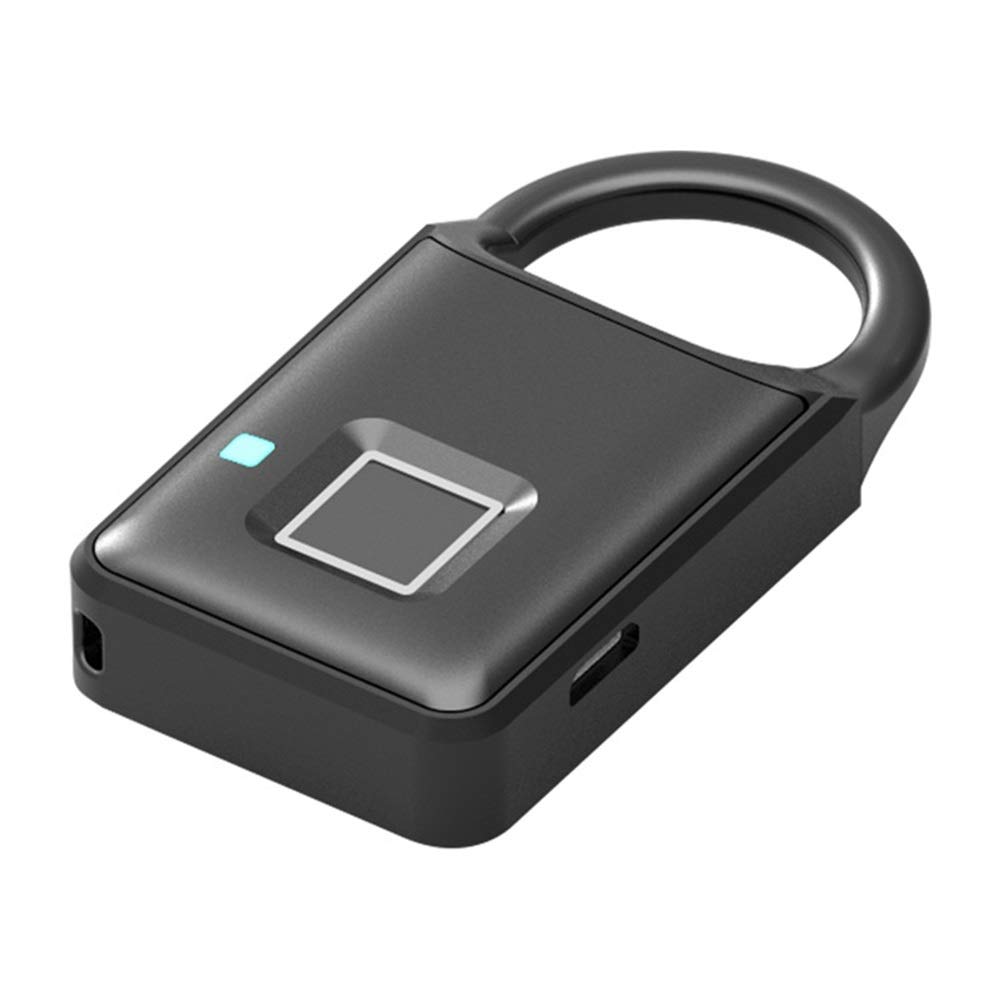 Candado Inteligente con Huella Dactilar Lock de huellas dactilares antirrobo bloqueador automático candado bloqueo inteligente para Seguridad