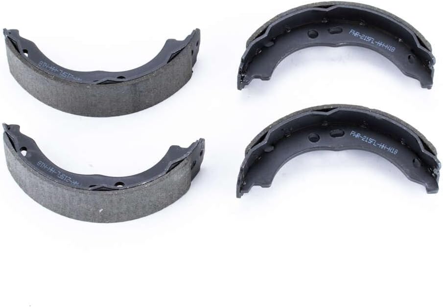 PowerStop Rear Parking Brake Shoes For Ram ProMaster 1500 2014-21 |ProMaster 2500 2014-21 |ProMaster 3500 2014-21 - Brake Shoe Replacement, B1067