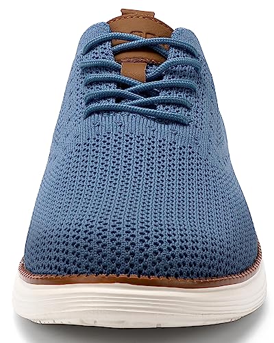 Image of VILOCY Men's Casual Dress Sneakers Lace-Up Oxfords Business Mesh Breathable Walking Shoes Tennis Comfortable