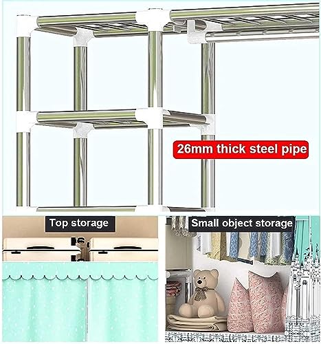 FJAUOQ Armadio Guardaroba Pieghevole Armadio