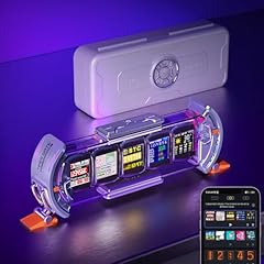 Divoom Times Gate Cyberpunk Gaming Setup Digital Alarm Clock, Smart APP, Wi Fi Connect, RGB LED photo Divoom Times Gate Cyberpunk Gaming Setup Digital Alarm Clock, Smart APP, Wi Fi Connect, RGB LED