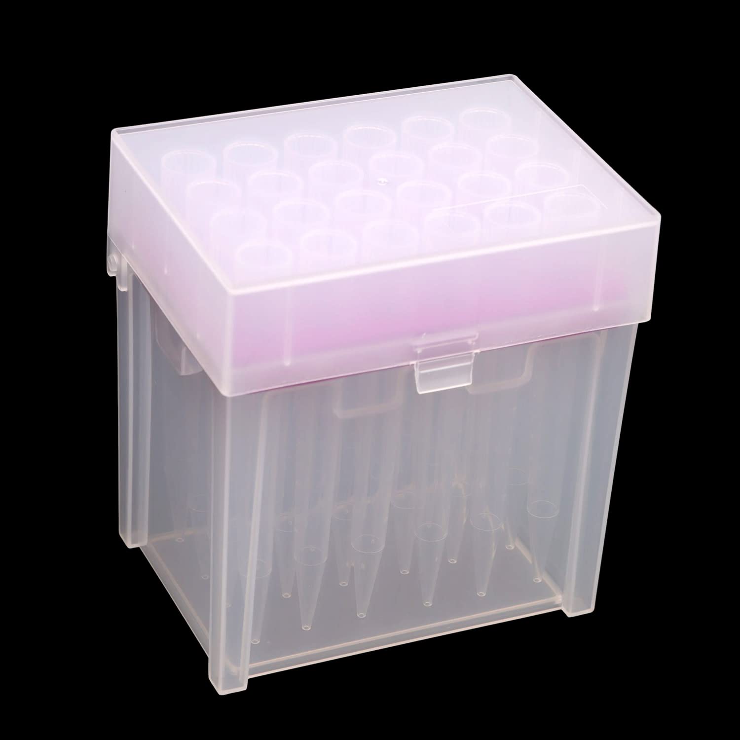 Puntas de pipeta 5000 ul, puntas de filtrado estéril 5 ml, universal, transparente, 96 puntas (T5000-RSF-24)