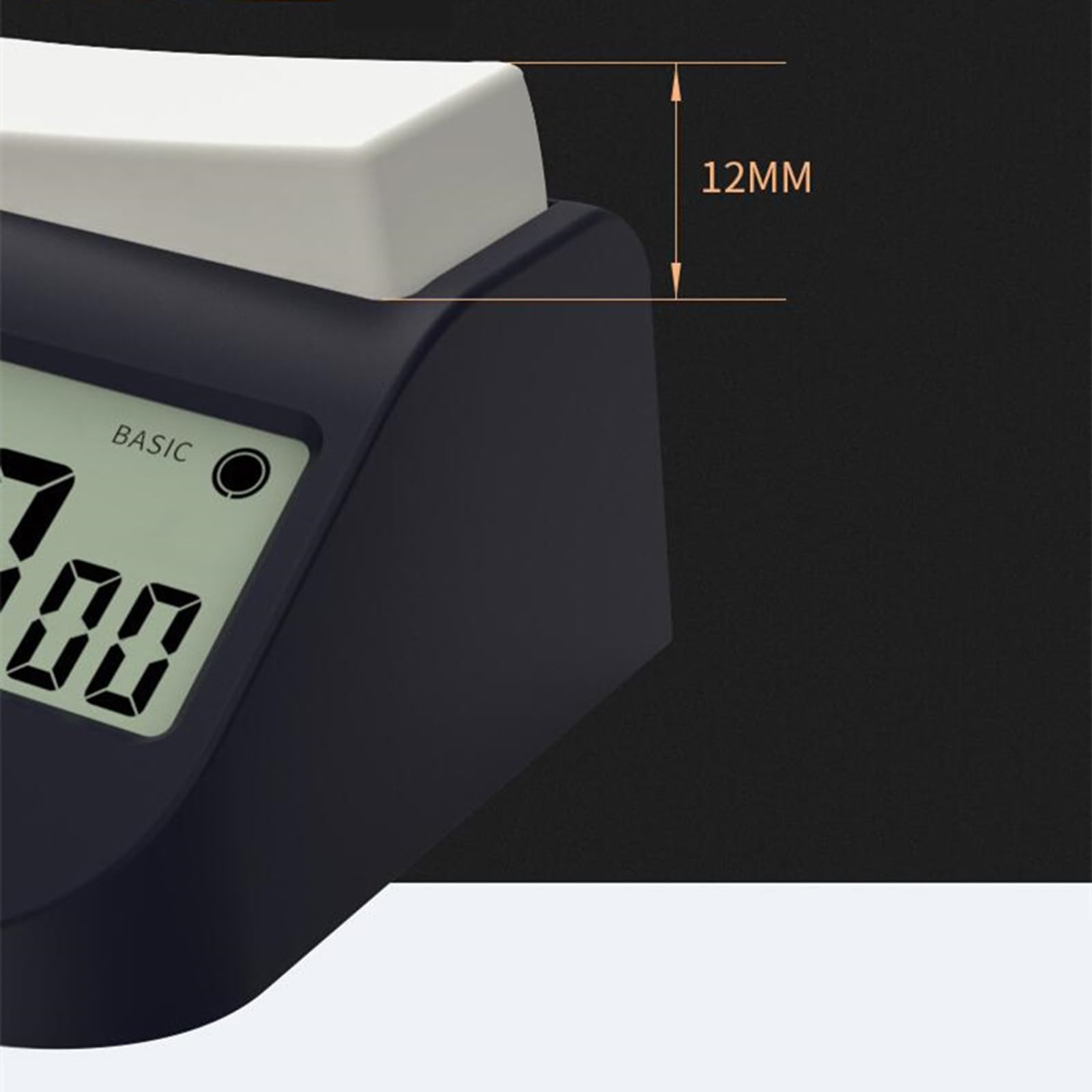 Reloj Ajedrez con Temporizador Digital Reloj Multifuncional con Cuenta Regresiva Temporizador para Juego Ajedrez Internacional para Casi Uso