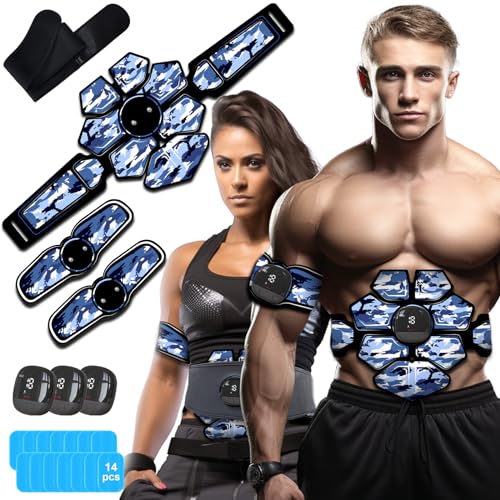 TENS & EMS Stimulator, Muscle Stimulator for Relaxation, Recovery and Pain Relief, Men and Women