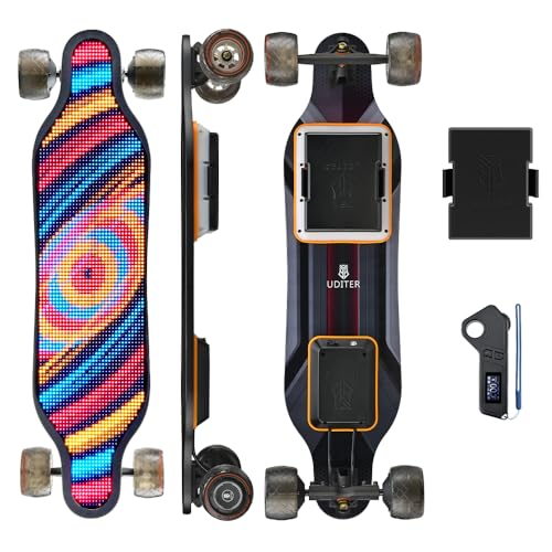 Uditer Pixel Rider LED Skateboard