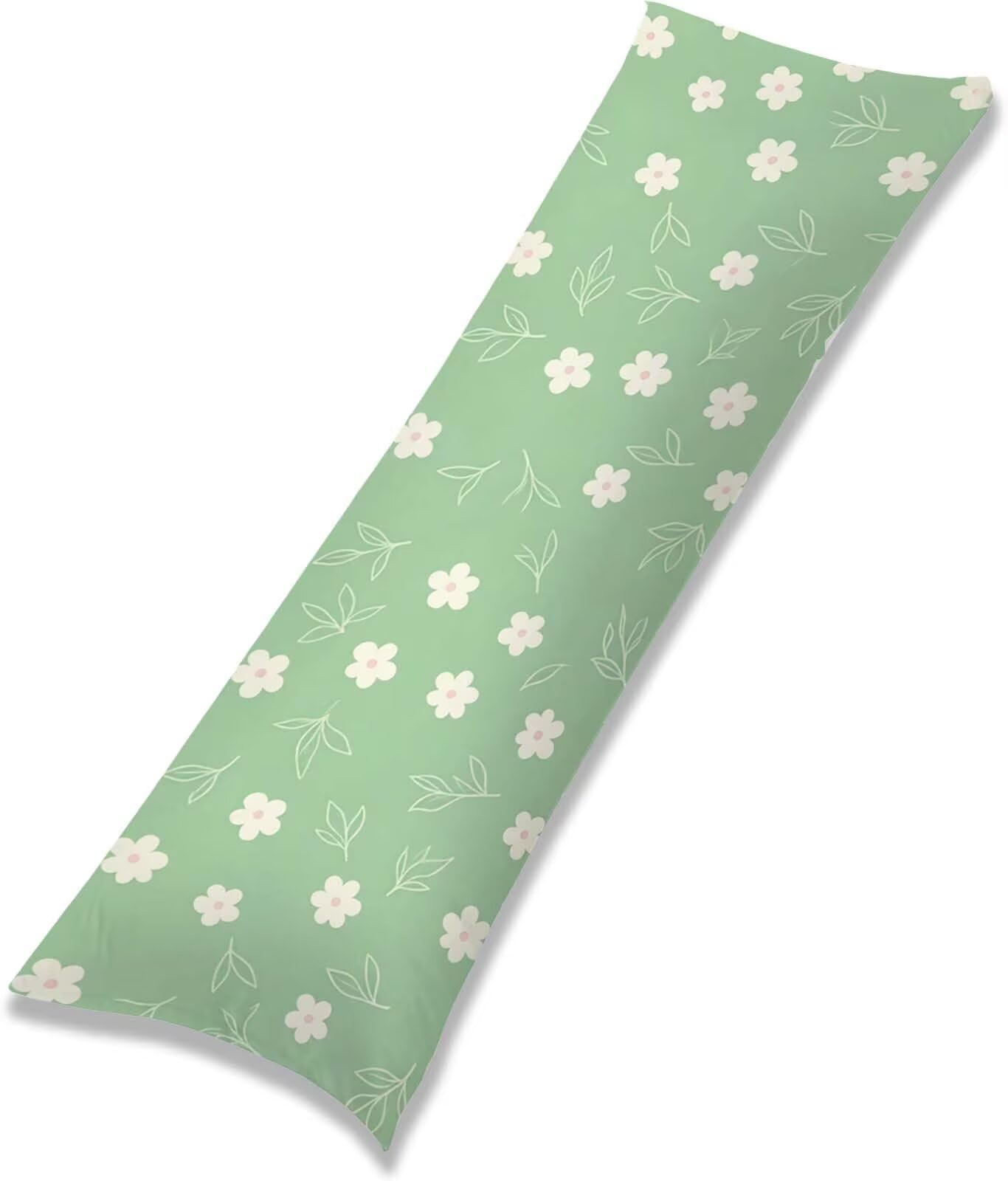 Senape-4 Federe Cuscino Letto 50x150 cm, Grande Cuscini per Divano Velluto, | Doppia Faccia Stampa, Semplice Fodera per Cuscino Decorativa, con Cerniera, Cuscino per Dormire Sul Fianco j-320