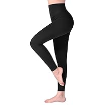 SINOPHANT Leggins Vita Alta Donna, Leggings Donna Fitness Pantaloni Yoga Controllo della Pancia Opaco Elastici Morbido per Sportivi o Casual,4XL,Nero