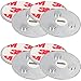 Produktbild mumbi Magnetbefestigung für Rauchmelder, für glatte Flächen, nicht für Rauhfaser oder losen Putz, Ø35mm, (4-er Set)