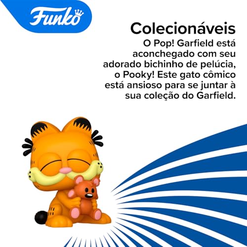 Boneco Funko POP! Comics - Garfield com Ursinho Pooky