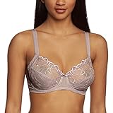 Triumph Damen Schalen BH Flower Passione, Einfarbig, Beige, Gr. 75J (Herstellergröße: 34J)