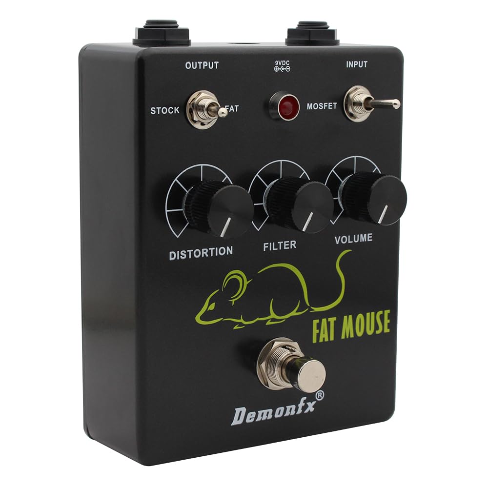 Fat Distortion ギターエフェクター ディストーション】Chocolate Electronicsより、ミドルとローの音の太