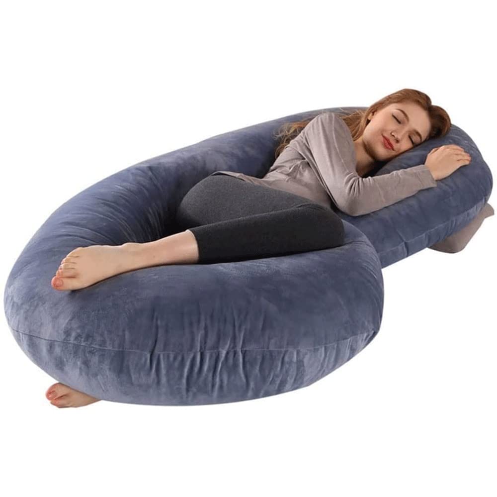 Coussin de grossesse en forme de C pour un sommeil réparateur des femmes enceintes