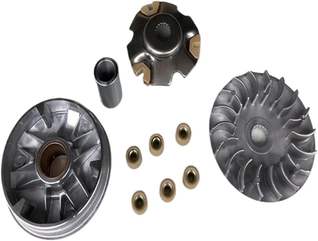 Motorcycle Transmission Variator Set For Scooter AN125 AN150 HS125T QS150T HJ125T-7