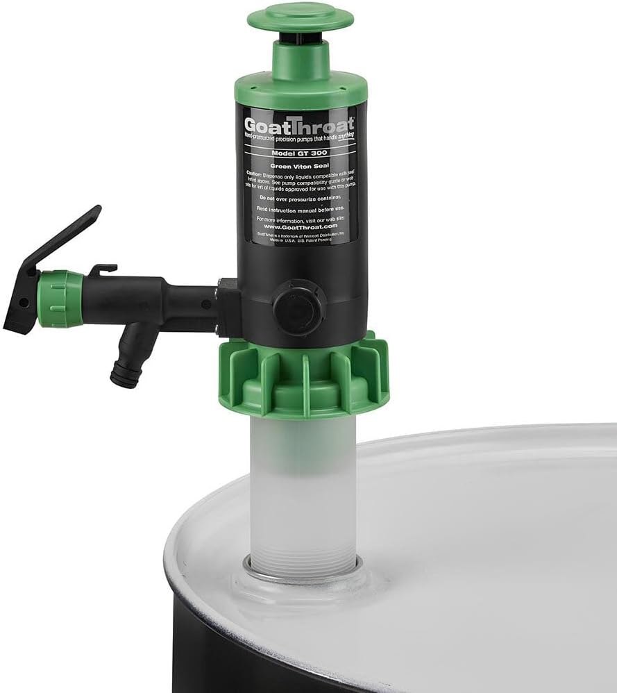 Drum Pump with Viton Seals — GoatThroat Pumps