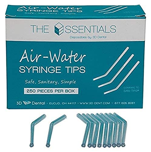 3D Dental AWST Air/Water Sani Style Tip (Pack of 250)