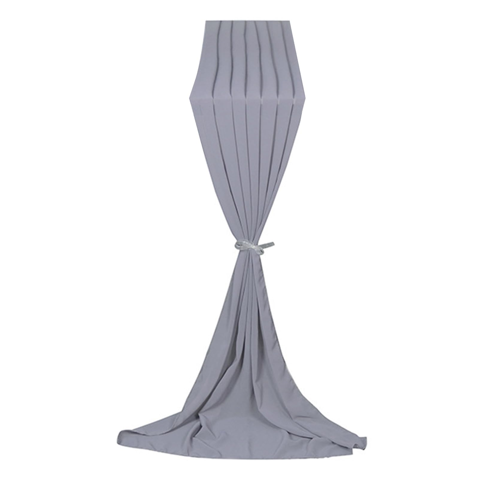 Buxuaaaa Grey Cheesecloth Table Runner Long Tulle Table Runner For Wedding Party Decors For Banquets Wedding Bridal Decors Cheesecloth