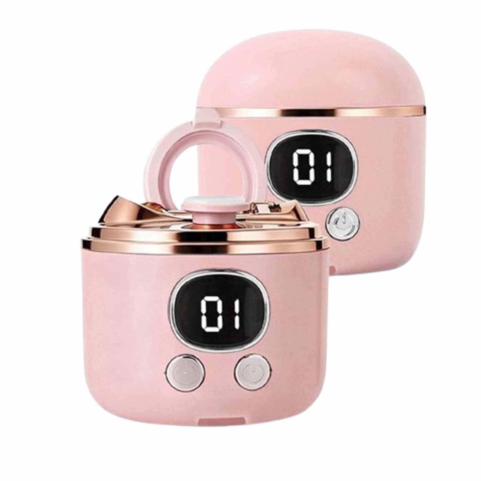 Alicate cortauñas Electrico Adultos Pies Nail cutter Alicates uñas pies Profesional Electrico Gruesas Lima De Uñas Automática Recargable Por USB-C (Pink,70x60x65 mm)