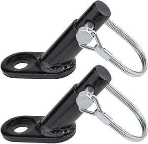 Fengek Bike Trailer Coupler (2 Packs) for Instep Trailers, Black